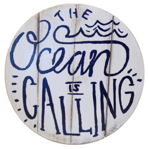 The Ocean is Calling Sign (SKU:31205)