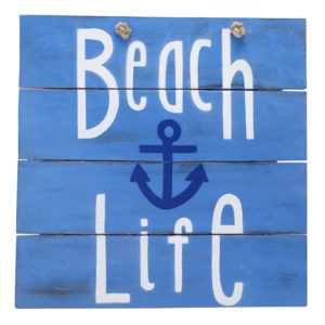 Beach Life Anchor sign (SKU:31225)